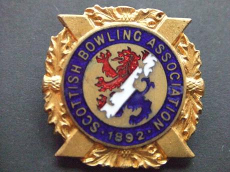 Bowlen Scottish Bowling Assosiation 1892